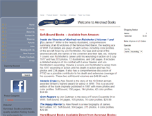 Tablet Screenshot of aeronautbooks.com